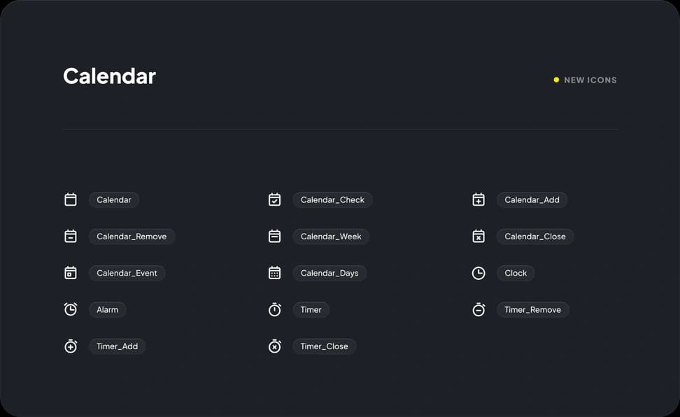 Line SVG Icons — 14-Type Collection - Preview 4