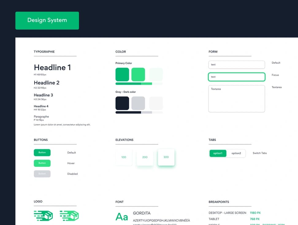Greendy Marketing Website — Light & Dark Theme - Preview 2