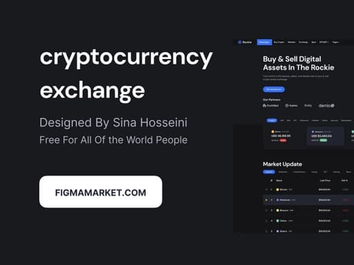 Cryptocurrency exchange in light mode and Dark mode