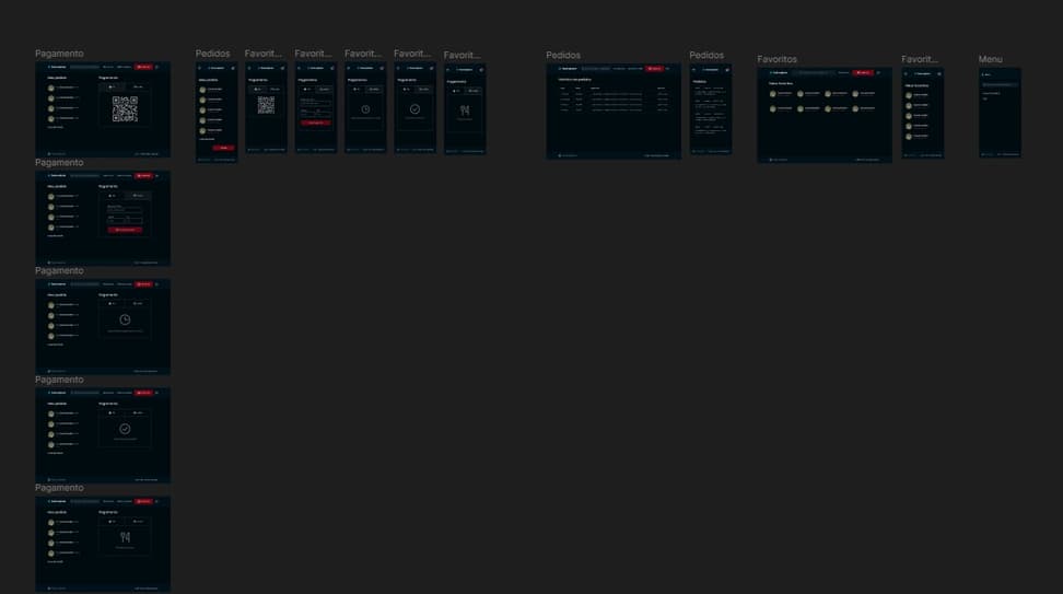 Food explorer web site (Full design) - Preview 1