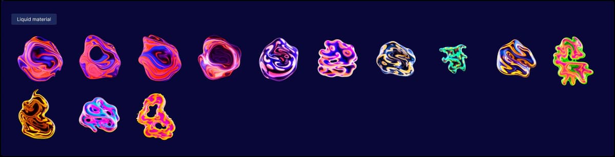 Abstract 3D Elements Set - Preview 2