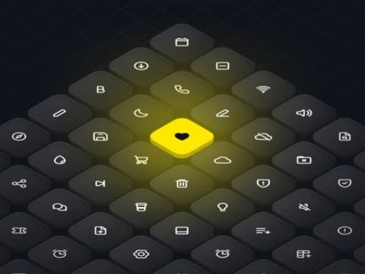 Line SVG Icons — 14-Type Collection